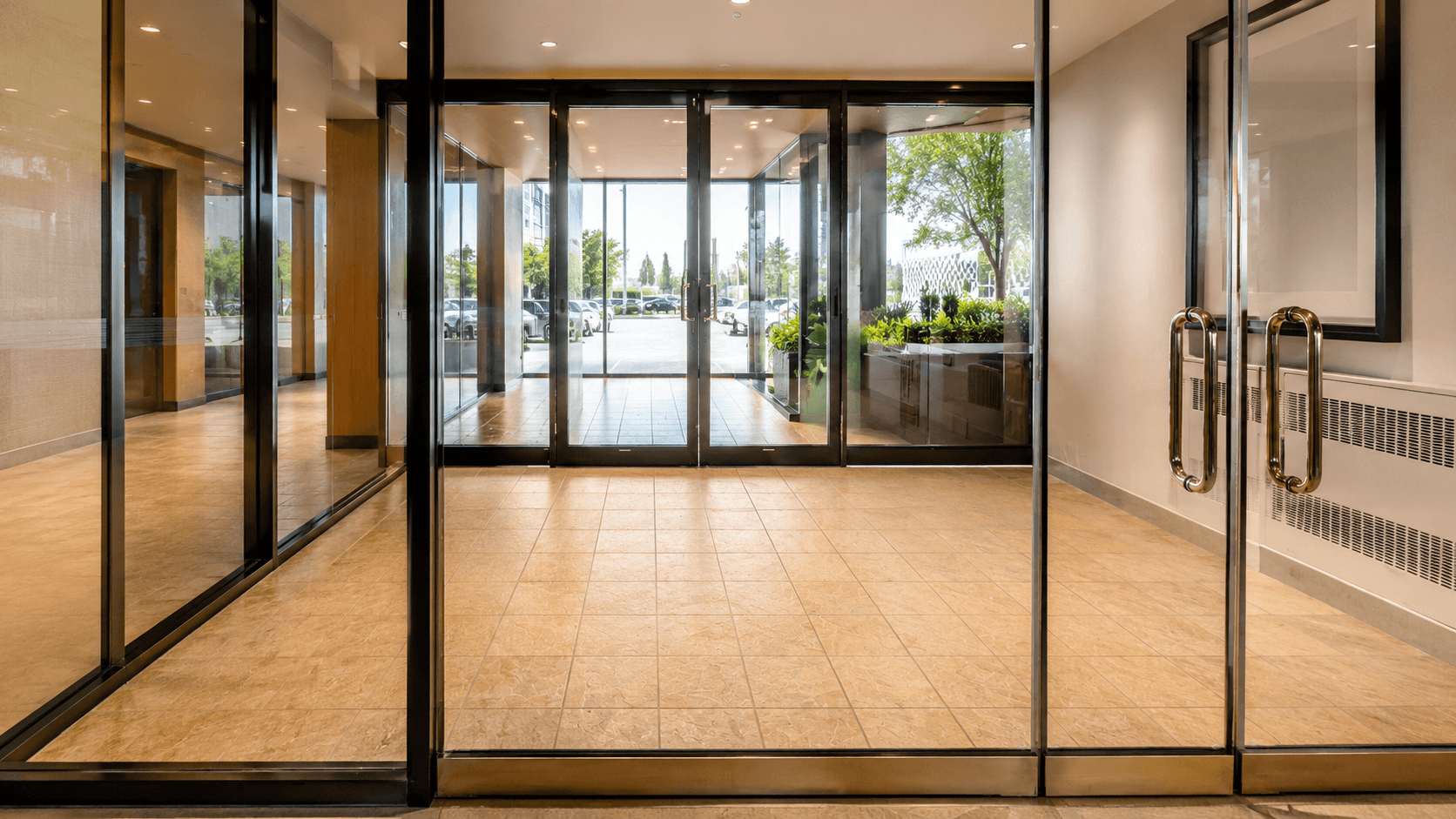 Commercial lobby